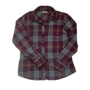 LUCKY BRAND BUTTON DOWN LONG SLEEVE PLAID SHIRT/ Size Medium